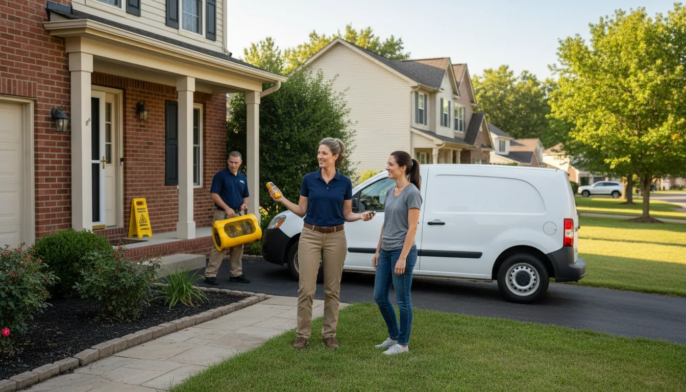 Water restoration image for Fire And Smoke Damage Restoration in Reydon, OK
